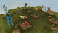 Resource race farming island