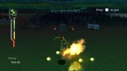 Swampfire from up top