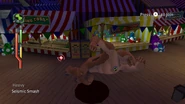 Humungousaur elbow drop