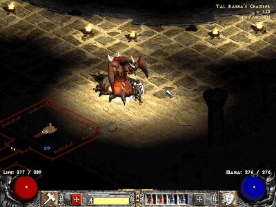 Duriel in Big Chamber