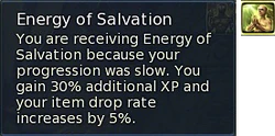 Energy of Salvation