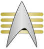 Sternenflottenabzeichen Paralleluniversum Captain