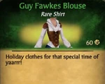 Guy Fawkes Shirt Female