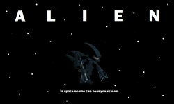 LEGO Alien Poster
