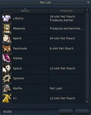 Pet List