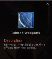 TaintedWeapons