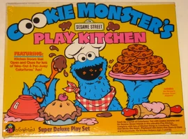 Cookie Monster's Play Kitchen
