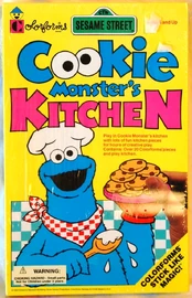 Cookie Monster's Kitchen (1993 Colorforms)