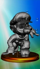 Metal Mario trophy
