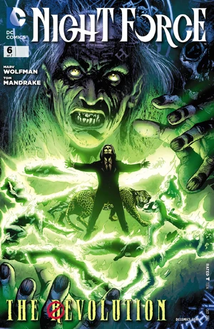 Cover for Night Force #6
