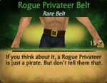 Rogue Privateer Belt
