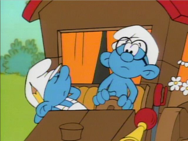 Two Smurfs