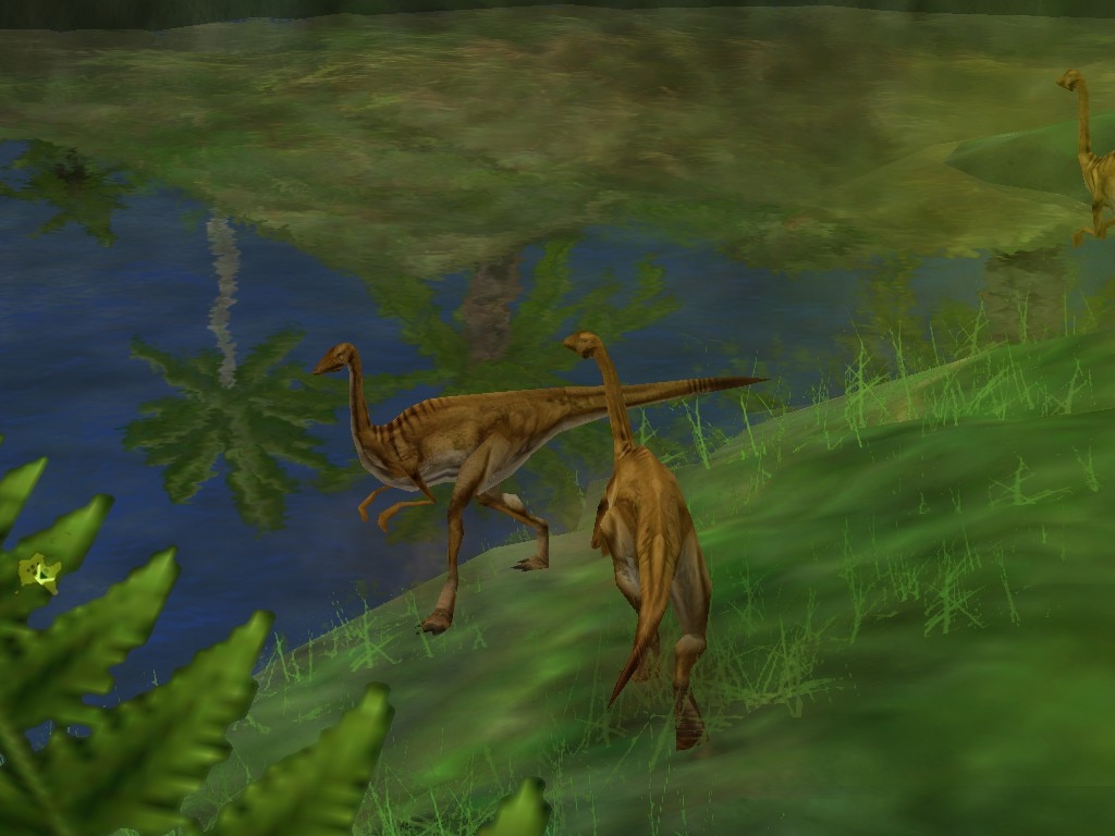 gallimimus velociraptor