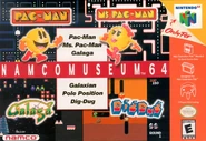 Namco Museum N64 Boxart