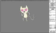Modelsheet Me-Mow Special Color