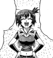 Medaka laughs