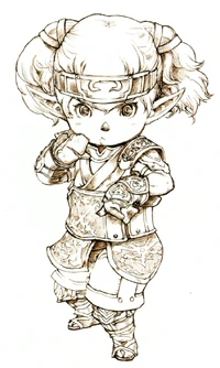 Monk FFXI Ikeda Art