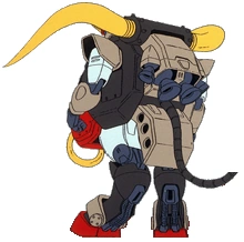 GF13-045NSP Matador Gundam Rear
