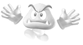 Ghost goomba with hands