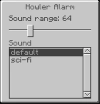 Howler alarm
