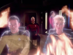 Picard hallucinates the Battle of Maxia