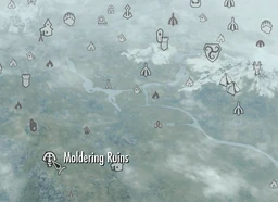 Moldering Ruins Map