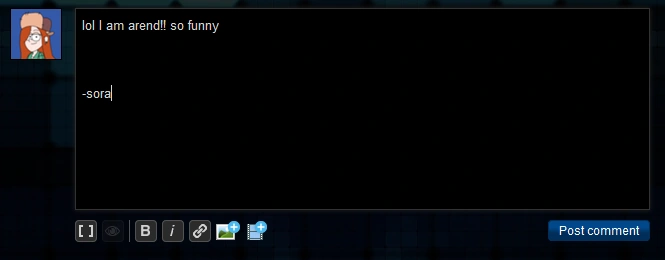 Freaky glitch