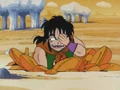 Yamcha after goku's attack