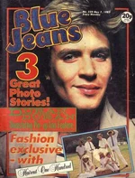 BLUE JEANS MAGAZINE no.329 DURAN DURAN, HAIRCUT ONE HUNDRED, FALABELLA HORSES wikipedia david bowie song