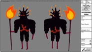 Modelsheet Flame Guard