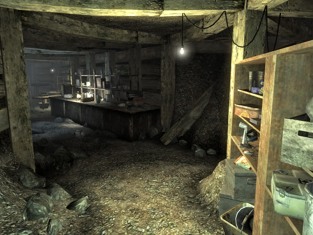 fallout shelter 3 room barracks