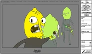 Modelsheet Lemongrab Twisting His Head Around