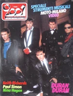 Ciao 2001 italy magazine Duran Duran Paul Simon Nina Hagen Righeira Keith Richards Fixx wikipedia 1983 no