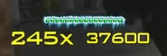 Special Ops Chaos combo multiplier bar with combo frezzer