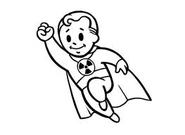 VaultBoy Superhero