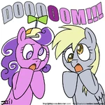 Screwball and Derpy Hooves by johnjoseco