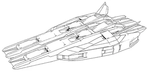 Kampfcontainer lineart