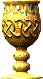 Jeweled goblet