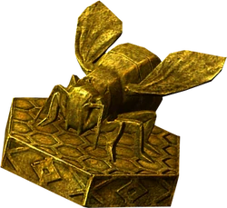 Queen bee statue