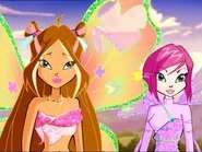 Flora and tecna