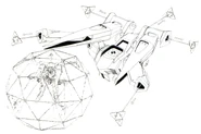 Hyperion Gundam Unit 1 Armure Lumiere Deployed