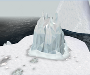 Ice mound