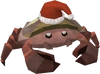 Salty claws hat detail