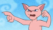 Yan Yan pointing