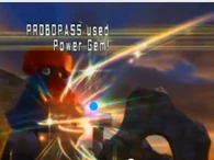 Probopass usando joya de luz