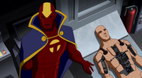 Red Tornado introduces John Smith