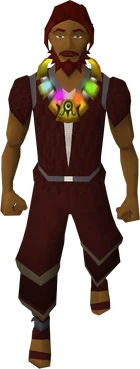 Alchemist's amulet (charged) equipped