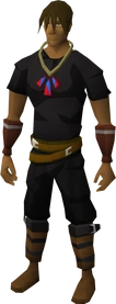 Pendant of Agility equipped