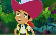 Jake wearing Captain Hook's Hat-1-