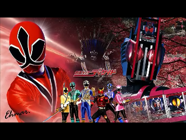 Decade & Shinkengers Wallpaper